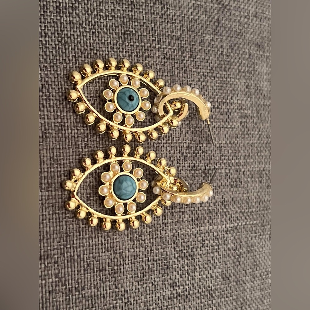 Eye evil design Earrings New Jewelry